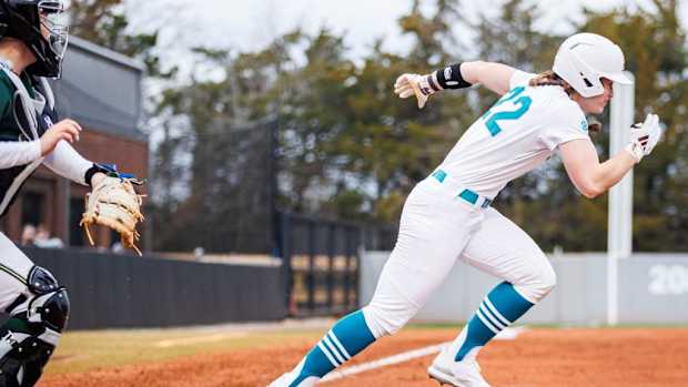 Mississippi State softball player Jessie Blaine
